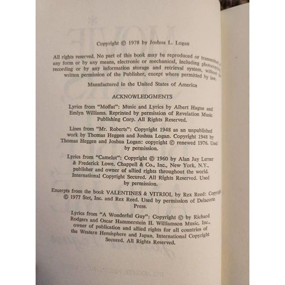Joshua Logan Biography Books - Picture 6 of 7